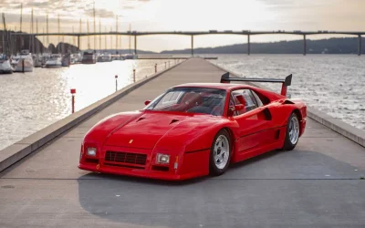 8# Ferrari en rallye : des machines au cœur pur, taillées pour la guerre.